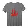 Shanghai Skyline T-Shirt mit China Flagge – Buntes Souvenir für Fans, Besucher und Reisende der chinesischen Stadt