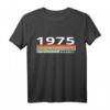 1975 Vintage Streifen Geburtstag T-Shirt mit Chinesischem Hasenjahr – Perfektes Geschenk zum Jubiläum
