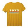 1975 Vintage Streifen Geburtstag T-Shirt mit Chinesischem Hasenjahr – Perfektes Geschenk zum Jubiläum