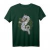 Chinesischer Drache T-Shirt - Klassisch geschnitten mit doppelt genähtem Saum für Mythologie- und Kulturfans