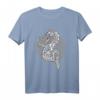Chinesischer Drache T-Shirt - Klassisch geschnitten mit doppelt genähtem Saum für Mythologie- und Kulturfans