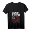 Damen Year Of the Tiger Chinese Zodiac T-Shirt mit V-Ausschnitt – Perfekt für Chinesisches Neujahr & Tiger-Jahr Feierlichkeiten