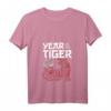 Damen Year Of the Tiger Chinese Zodiac T-Shirt mit V-Ausschnitt – Perfekt für Chinesisches Neujahr & Tiger-Jahr Feierlichkeiten