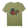 Kraftvolles chinesisches Drachen Kunstwerke T-Shirt – Unisex Fantasy Mode Kleidung für Drachen- und Kulturfans, ideal als Geschenk zu Geburtstag, Weihnachten & Reisen