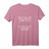 Damen Lustiges Chor T-Shirt - Der Tag Ist Gerettet Ich Habe Heute Chor Spruch für Sängerinnen & Musikliebhaberinnen