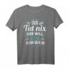 Lustiges Singen T-Shirt für Sänger, Musikanten & Bands - Perfektes Geschenk für Chor, Band & Musikliebhaber zu Geburtstag & Weihnachten