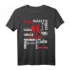 I Love Ballroom Dancing - Tanzlehrer-Paar Choreographie T-Shirt für Tanzbegeisterte, Paare & Kursbesucher