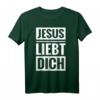 Jesus liebt dich T-Shirt – Christliches Geschenk zur Firmung, Konfirmation & Erstkommunion für Christen