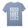Jesus liebt dich T-Shirt – Christliches Geschenk zur Firmung, Konfirmation & Erstkommunion für Christen