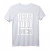 Jesus liebt dich T-Shirt – Christliches Geschenk zur Firmung, Konfirmation & Erstkommunion für Christen