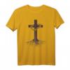 Christus wurzelt - Stolzes Christen T-Shirt mit Bibelmotiv, ideales Geschenk für Christen, Gemeinde & Glaubensfreunde