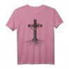 Christus wurzelt - Stolzes Christen T-Shirt mit Bibelmotiv, ideales Geschenk für Christen, Gemeinde & Glaubensfreunde