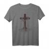 Christus wurzelt - Stolzes Christen T-Shirt mit Bibelmotiv, ideales Geschenk für Christen, Gemeinde & Glaubensfreunde