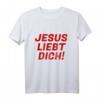 Jesus Liebt Dich! Christliches T-Shirt Geschenk für Gläubige, Freunde & Familie – Glaubensstarke Jesus Botschaft
