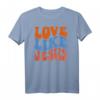 Love Like Jesus T-Shirt - Inspirierende christliche Kleidung für Frauen, Männer und Kinder, perfekt für Kirche & Glaubensveranstaltungen