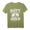 Von Gott geschaffen, Jesus gerettet - Christ Jesus Christus T-Shirt mit Glaubensbekenntnis, Jesus Liebe & Ostern Statement