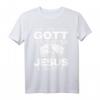 Von Gott geschaffen, Jesus gerettet - Christ Jesus Christus T-Shirt mit Glaubensbekenntnis, Jesus Liebe & Ostern Statement