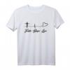 Glaube, Hoffnung, Liebe - Christliches T-Shirt Geschenk für Christen, Jesus Freaks & Bibelgläubige, ideales Weihnachtsgeschenk