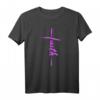 Faith Glaube Kreuz T-Shirt | Christliche Geschenkideen für Männer und Frauen zu Ostern, Advent & Fastenzeit