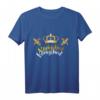 Königskind Christliches T-Shirt – Farbenfrohes Geschenk für Konfirmation, Kommunion & Einsegnung für Kinder und Erwachsene