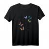 Bibelverse Christliches Schrift Aquarell Schmetterling Psalm T-Shirt – Perfekt für Gläubige, Frauen und Mädchen, ideales Geschenk für Christen