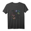 Bibelverse Christliches Schrift Aquarell Schmetterling Psalm T-Shirt – Perfekt für Gläubige, Frauen und Mädchen, ideales Geschenk für Christen