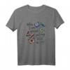 Bibelverse Christliches Schrift Aquarell Schmetterling Psalm T-Shirt – Perfekt für Gläubige, Frauen und Mädchen, ideales Geschenk für Christen
