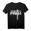 Faith Christlicher Glaube - Jesus T-Shirt mit Statement für Christen, Glaube an Gott & Jesus Liebe