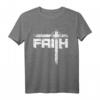 Faith Christlicher Glaube - Jesus T-Shirt mit Statement für Christen, Glaube an Gott & Jesus Liebe