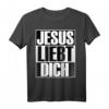 HapKitten Christliches T-Shirt mit Jesus Liebt Dich Motiv - Spirituelle Kleidung für Gläubige