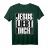 HapKitten Christliches T-Shirt mit Jesus Liebt Dich Motiv - Spirituelle Kleidung für Gläubige