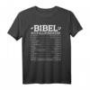 Lustiges Bibel Notfallnummern T-Shirt für Christen - Perfektes Geschenk für Taufe, Geburtstag, Weihnachten und mehr