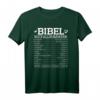 Lustiges Bibel Notfallnummern T-Shirt für Christen - Perfektes Geschenk für Taufe, Geburtstag, Weihnachten und mehr