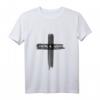 Faith and Hope Jesus Kreuz T-Shirt – Religiöses Kleidungsstück für Gottesdienst, Taufe, Konfirmation & als Geschenk zu Ostern & Weihnachten