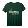 Drummer For Jesus Schlagzeug T-Shirt – Christliches Geschenk für Schlagzeuger mit Kreuzmotiv