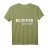 Drummer For Jesus Schlagzeug T-Shirt – Christliches Geschenk für Schlagzeuger mit Kreuzmotiv