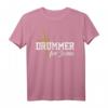 Drummer For Jesus Schlagzeug T-Shirt – Christliches Geschenk für Schlagzeuger mit Kreuzmotiv