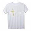 Drummer For Jesus Schlagzeug T-Shirt – Christliches Geschenk für Schlagzeuger mit Kreuzmotiv