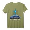 In der Dunkelheit sehe ich sein helles christliches T-Shirt - Glaubensbekundung mit leuchtendem Kreuz, perfekt für Kirche, Bibelstudien und als Geschenk