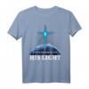 In der Dunkelheit sehe ich sein helles christliches T-Shirt - Glaubensbekundung mit leuchtendem Kreuz, perfekt für Kirche, Bibelstudien und als Geschenk