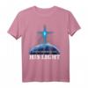 In der Dunkelheit sehe ich sein helles christliches T-Shirt - Glaubensbekundung mit leuchtendem Kreuz, perfekt für Kirche, Bibelstudien und als Geschenk