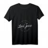 Damen Believe in the Lord Jesus - Christliches Jesus T-Shirt mit V-Ausschnitt für Christen, Glaubensbekenntnis & Gottesdienst