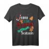 Christus Jesus Is The Reason For The Season Weihnachts-T-Shirt – Lustiges christliches Outfit für Familie und Freunde