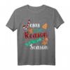 Christus Jesus Is The Reason For The Season Weihnachts-T-Shirt – Lustiges christliches Outfit für Familie und Freunde