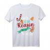 Christus Jesus Is The Reason For The Season Weihnachts-T-Shirt – Lustiges christliches Outfit für Familie und Freunde
