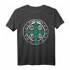 Religiöse katholische St. Benedikt-Medaille - Christliches T-Shirt für Christen, ideal für Taufe, Kommunion & Konfirmation