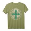 Religiöse katholische St. Benedikt-Medaille - Christliches T-Shirt für Christen, ideal für Taufe, Kommunion & Konfirmation