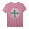Religiöse katholische St. Benedikt-Medaille - Christliches T-Shirt für Christen, ideal für Taufe, Kommunion & Konfirmation