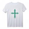 Religiöse katholische St. Benedikt-Medaille - Christliches T-Shirt für Christen, ideal für Taufe, Kommunion & Konfirmation
