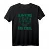 HapKitten Stranger Things Hawkins High School Green Logo T-Shirt – Offiziell lizenziertes Fan-Shirt für Fans und Geburtstagsfeier